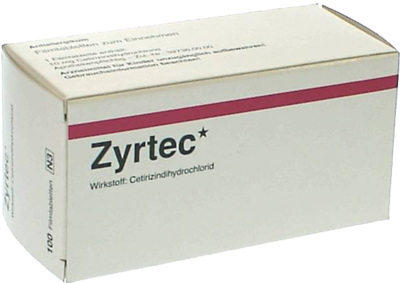 ZYRTEC 10 mg Filmtabletten